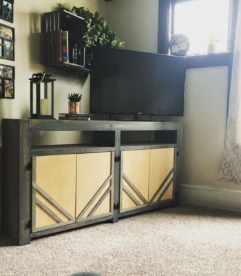 modern farmhouse tv stand