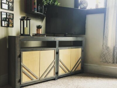 modern farmhouse tv stand