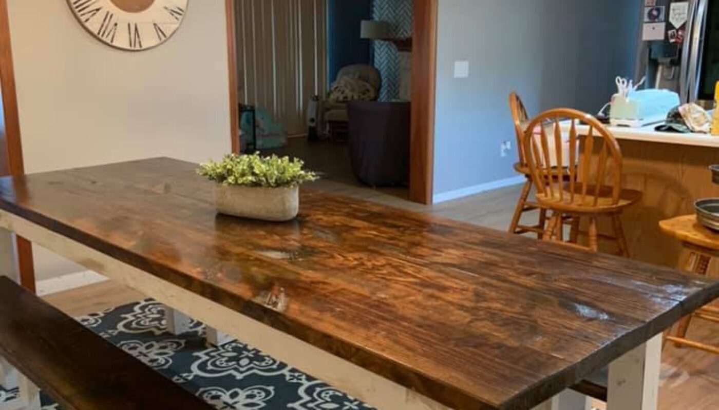 simple farm house table